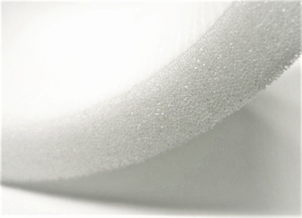 Tissu Mousse sur Résille Épaisseur 10 mm - Gris - Au mètre